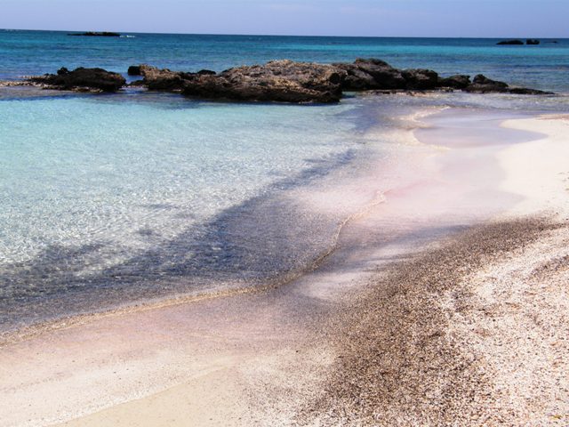 plaża Elafonisi laguna