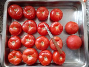 pomidory w brytfance gotowe do nadziewania warsztaty kulinarne